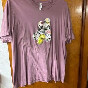 Bella Canvas Mauve T-Shirt